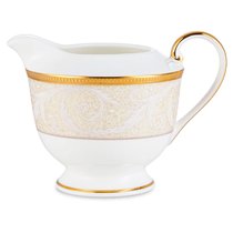 Молочник Narumi Золотой ноктюрн 200 мл, фарфор костяной - Narumi