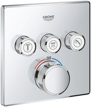 29126000 Grohtherm SmartControl Внешняя часть термостатического смесителя на 3 выхода, хром