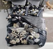 Комплект постельного белья CA-7-751 Дуэт Сатин печатный с наволочками 70х70х2шт.+ 50х70х2шт. - АльВиТек