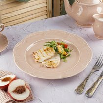 Тарелка d 30 см h3,5 см Aristocrat Peach Tea Noble [6] - Noble