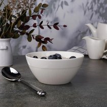 Салатник 390 мл d 12,3 см h5,8 см Neo Silk 6шт., цвет белый - Noble