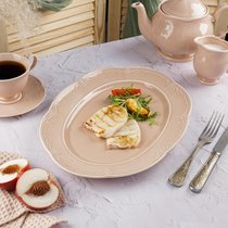 Блюдо овальное 36,5*27,2*2,8 см Aristocrat Peach Tea Noble [1] - Noble