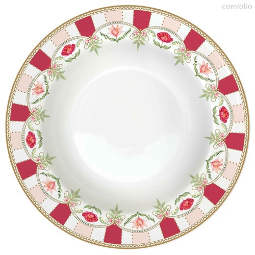 Тарелка глубокая Flowery, 21,5 см - Easy life