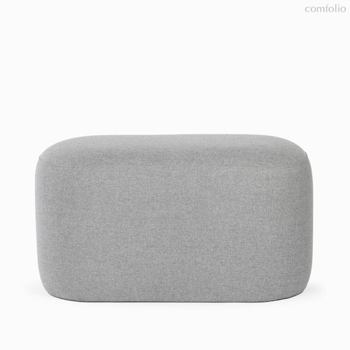 Пуф Pawai Low 80х38, цвет светло-серый - Cosmo Red