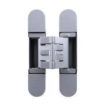 Петля скрытая с 3D регулировкой 135/130х27-M.CHROME (мат. хром, аналог KUBIKA K2760) - Archie