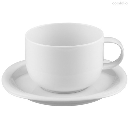 Чашка чайно-кофейная с блюдцем Rosenthal Суоми 300мл, фарфор, белая - Rosenthal