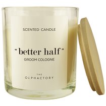 Свеча ароматическая The Olphactory, Better Half, Groom Cologne, 40 ч - Ambientair