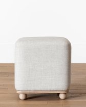 Бежевый пуф Ари, цвет бежевый - Louvre Home