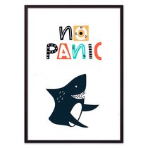Акула "No panic", 21x30 см - Dom Korleone