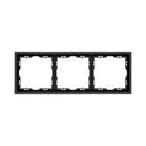 Рамка 3-постовая, черный матовый Kollinger Eclipse EC3BK - Kollinger