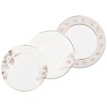 Обеденный Набор Букингем Флер На 4Пер.12Пр.: 25,5См/23См/20,5См
