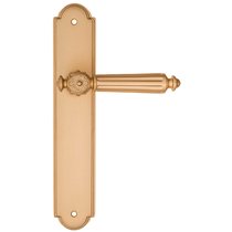 Дверная ручка на планке Fratelli Cattini TORCELLO PL257-BS матовая латунь