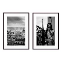 Коллаж Париж №4, 40x60 см - Dom Korleone