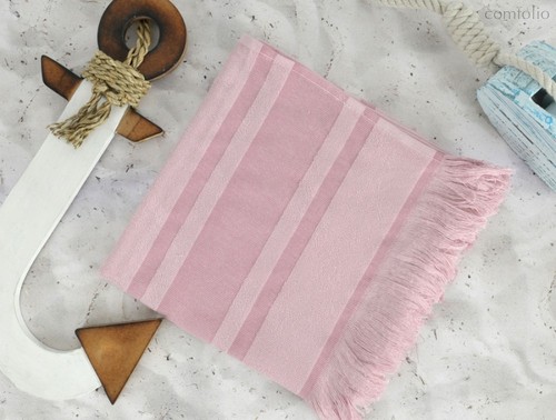 DERIN Rose (розовый) полотенце пляжное, цвет розовый, 50x90 - Irya