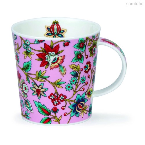 Кружка для чая и кофе Dunoon Индийский Розовый Ломонд 320 мл, фарфор костяной - Dunoon