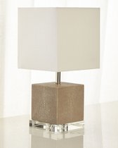 Бежевая мини-лампа Айрин, цвет бежевый - Louvre Home