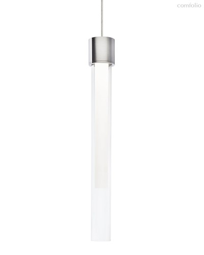 Серебряный подвесной светильник Лингер, цвет античное серебро - Louvre Home