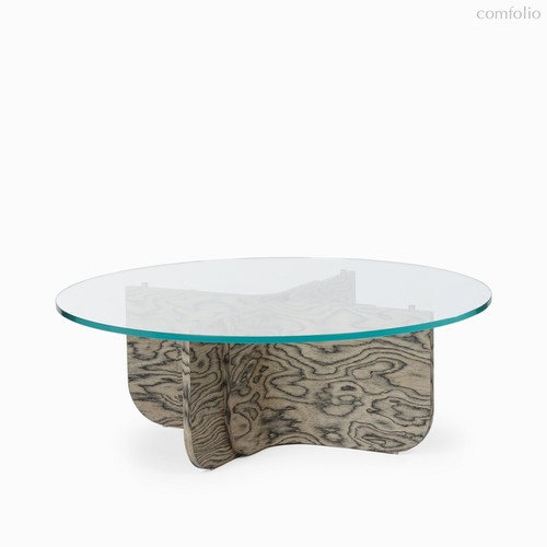 Кофейный столик Cedar диаметр 100, цвет серый - Cosmo