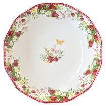 Тарелка глубокая Jardin Des Fraises, D20 см - Easy life