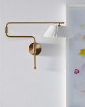 Золотое поворотное бра Харриетт [Левое], цвет золотой - Louvre Home