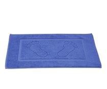 Коврик махровый "KARNA" GREN (50x70) см 1/1, цвет голубой, 50x70 - Bilge Tekstil
