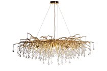 Люстра 120x60xh.36см, металл цвет золото - Garda Decor