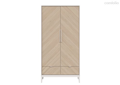 Шкаф Fjord 2-х створчатый (белый) - Ellipse