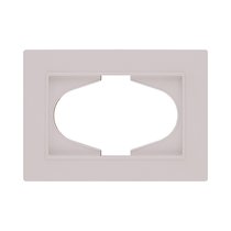 Рамка для двойной розетки, кашемир матовый Kollinger Eleganz Plex EP120CM - Kollinger