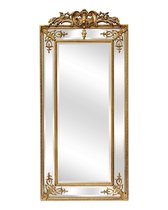 Золотое зеркало в полный рост Пабло, цвет золотой - Louvre Home