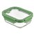 Контейнер для запекания и хранения прямоугольный с крышкой, 640 мл, зеленый - Smart Solutions