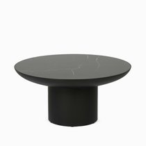 Кофейный столик Floss диаметр 75, цвет черный - Cosmo