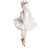 Подвеска декоративная Decor de table Балерина 3,6х3х8,5 см, фарфор - Decor De Table