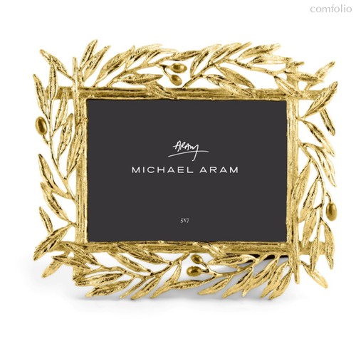 Рамка для фото Michael Aram Золотая оливковая ветвь 25х20 см - Michael Aram