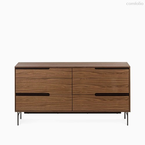 Комод Tara 160х85, цвет коричневый/черный - Cosmo