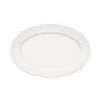 Тарелка овальная плоская 36x24 см, с бортом, Mozart - Bauscher