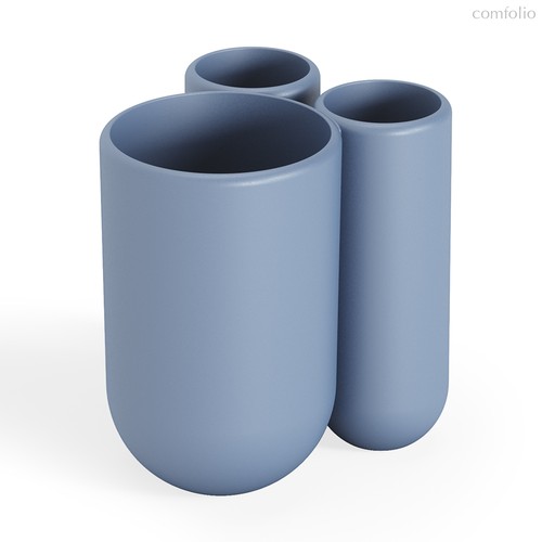 Стакан для зубных щеток Touch, синий - Umbra