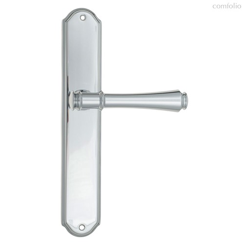 Дверная ручка Venezia Callisto на планке PL02 полированный хром - Venezia Collezione