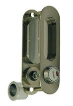 Ручка для раздвижной двери с механизмом A-K01/02-V2HH, с заверткой, цвет никель - Archie