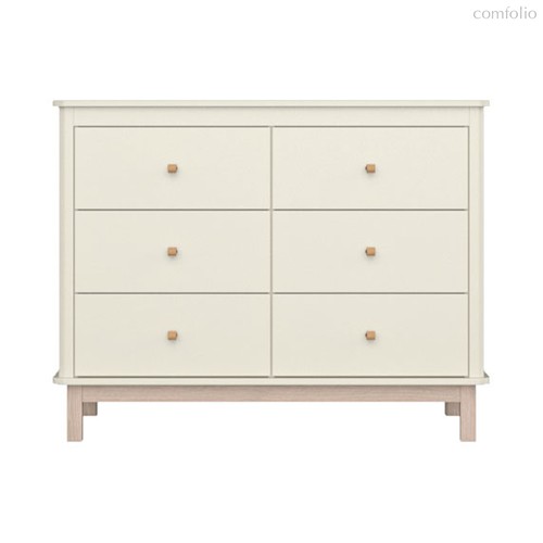 Комод Classic 6 ящиков (молочный), цвет молочный - Ellipse