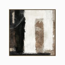 Постер Nebula vertical 120х120, цвет желтый/коричневый - Cosmo