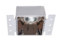 Click-Click Светильник встраиваемый, MR16, LED, GU10, IP20, золото, W74.5хL78.5, Монтаж. 75х75 мм, без лампы - Donolux