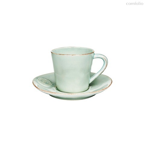 Чайная пара Nova Turquoise 190мл NOCS01-TRQ (NOCS01-02409E), цвет бирюзовый - Costa Nova