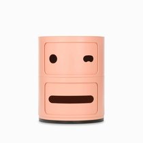 Тумба Componibili с 2 ящиками 32х40, цвет розовый - Cosmo