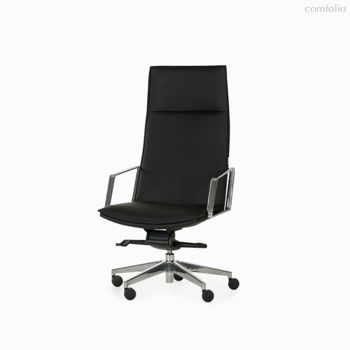 Офисное кресло Alek, цвет хром/черный - Cosmo