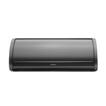 Хлебница со сдвижной крышкой Brabantia 26,2х44,5х17,3 см, серая, сталь нержавеющая - Brabantia