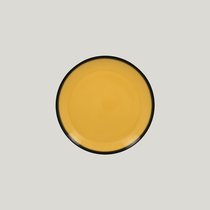 Тарелка круглая, 21 см (желтый цвет) - RAK Porcelain
