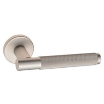 Дверная ручка на круглом основании Fratelli Cattini UNA X 7.7-PM матовый платинум - Fratelli Cattini