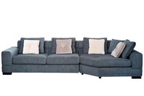 Комплект мебели №4 диван Лацио (Lazio), угол трапеция правый - Garda Decor