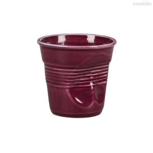 Чашка для эспрессо Barista (Бариста) "мятая" 90 мл, h 6 см, 10 шт., цвет фиолетовый - P.L. Proff Cuisine