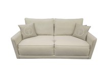 Диван Портофино (Portofino) 200 двухм раскл с кантом букле экрю Orso-Ecru+Enzo000 - Garda Decor